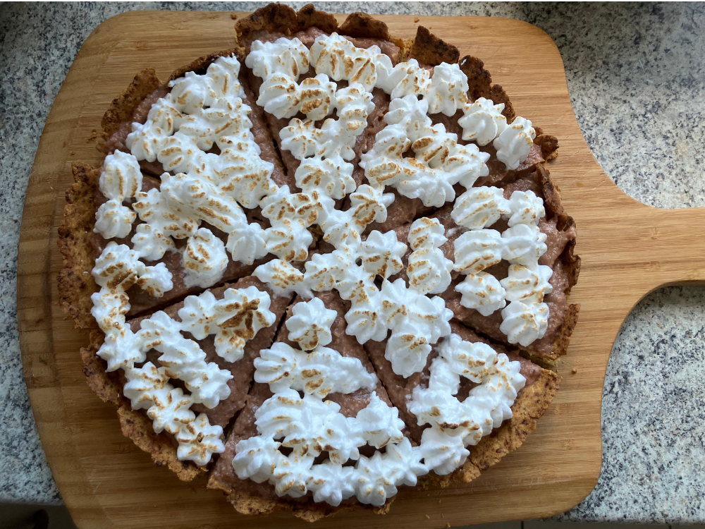 Tarte Rhubarbe Meringue